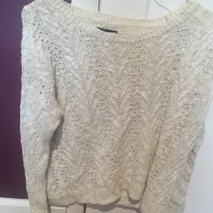 White Aeropostale Sweater
